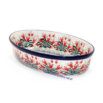 Zapiekacz owalny / Półmisek 24cm II Gatunek dek. 1437X